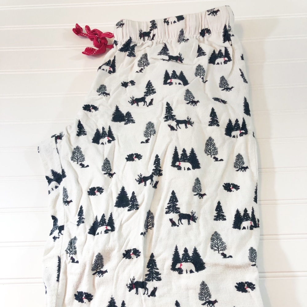 Flannel winter pajama pants size large